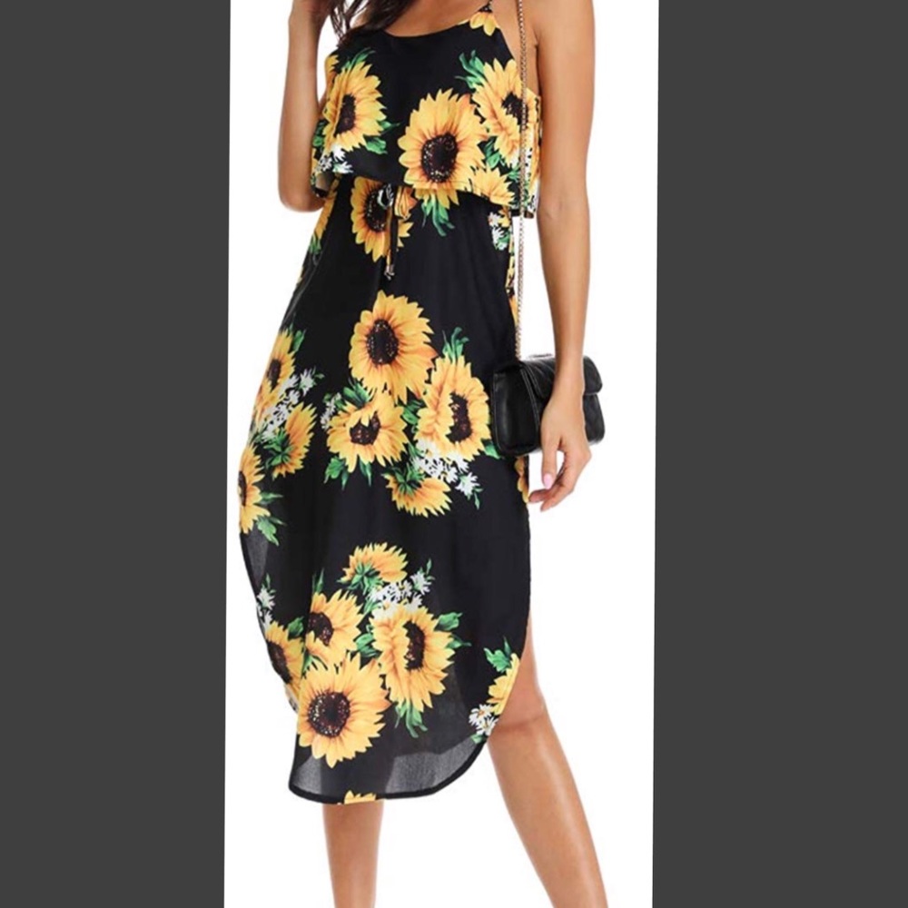 Sunflower Sundress with a FREE BONUS!